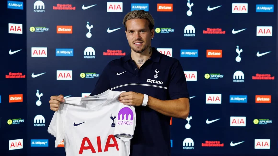 Mykhailo Mudryk joins Tottenham on loan