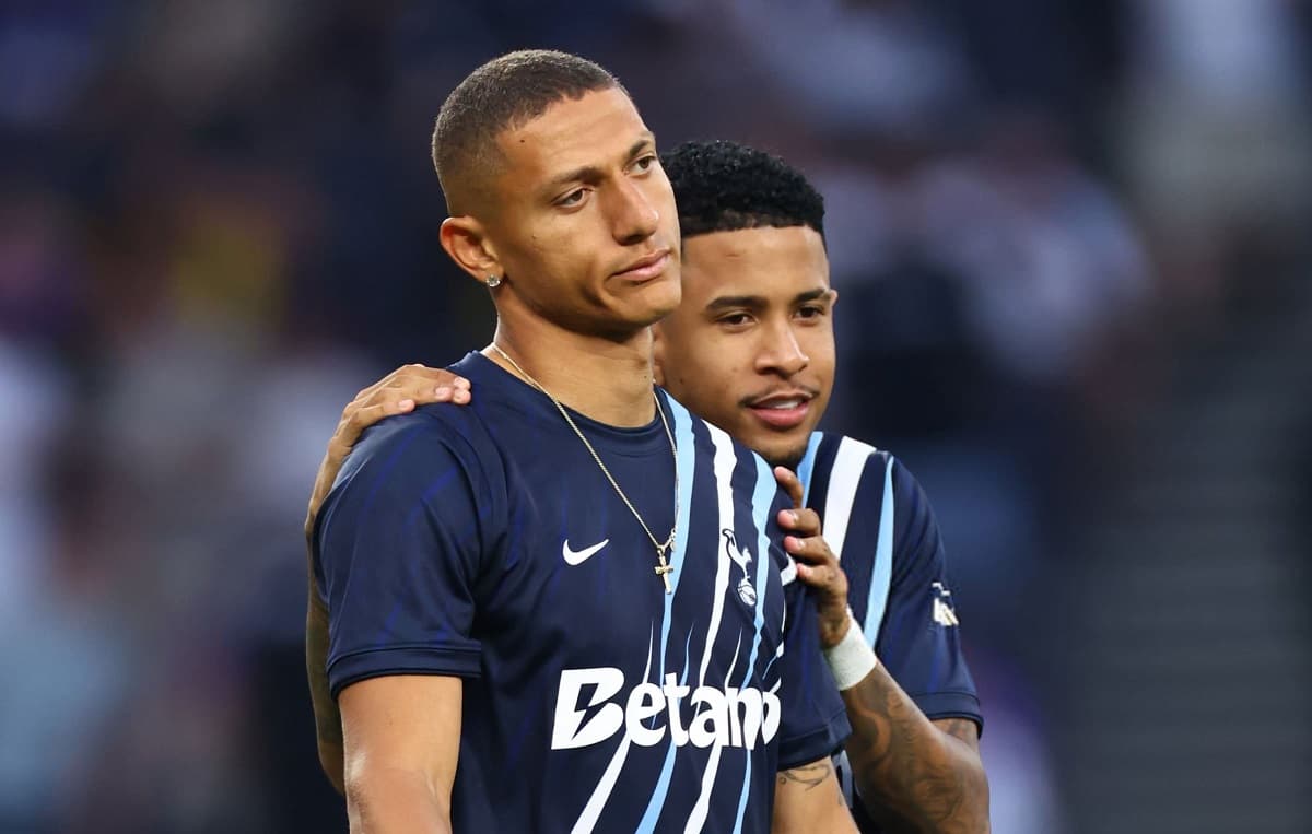 Richarlison left out of Tottenham's Premier League squad