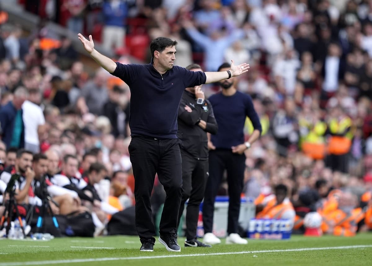 Iraola admits Liverpool lacked freshness in Fulham draw