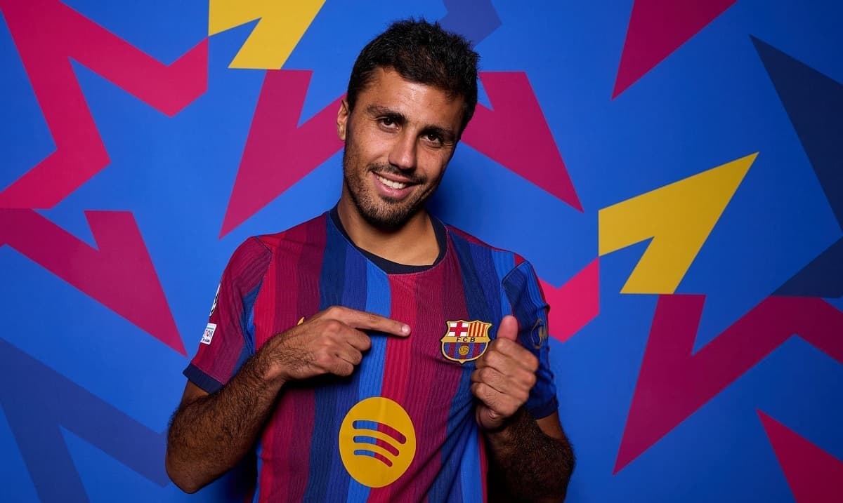 Rodri reveals why he chose Barcelona over Real Madrid and sets his sights on Champions League glory