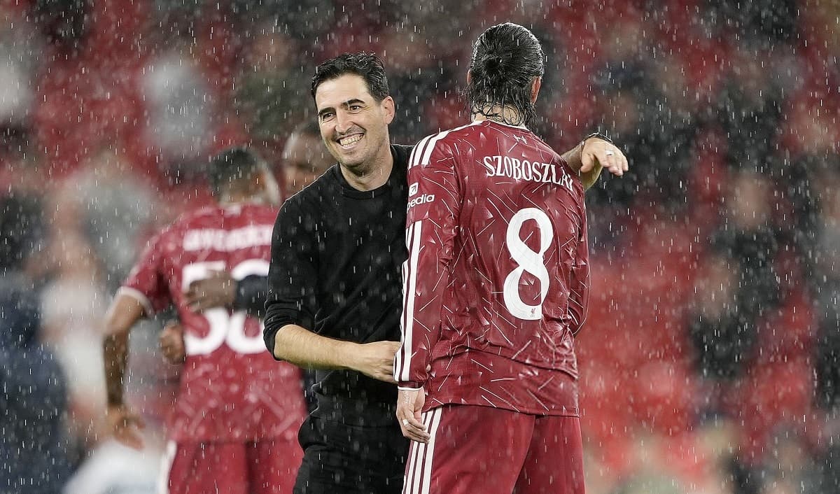 Iraola hails Szoboszlai after stunning late strike seals Liverpool win