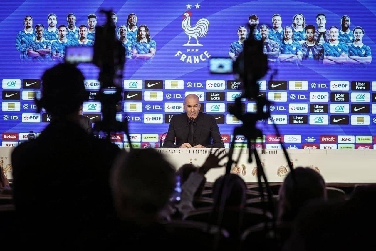 Zidane reveals his first France squad
