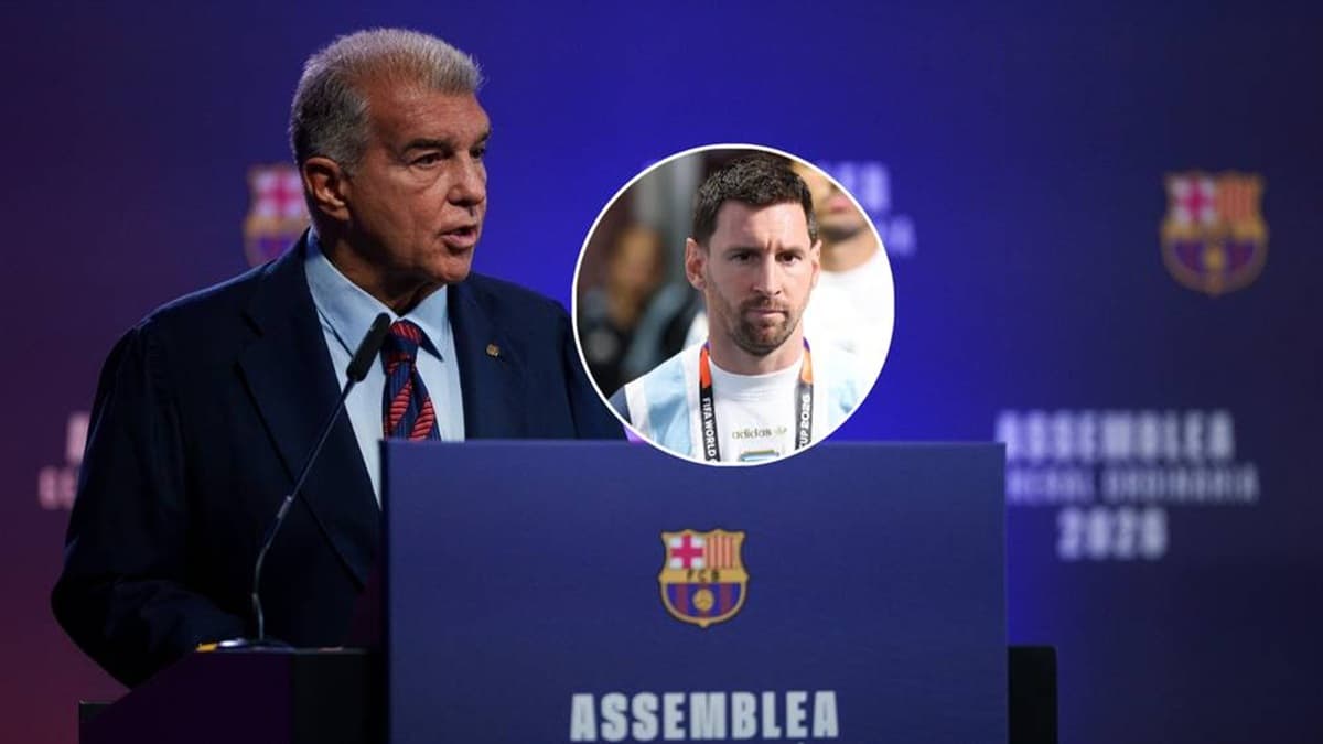 Laporta confirms Barcelona plan to honour Messi at new stadium