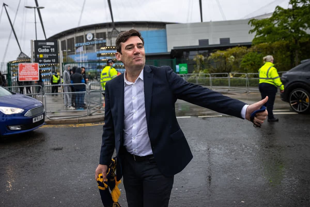 Andy Burnham concerned about losing Manchester City owners