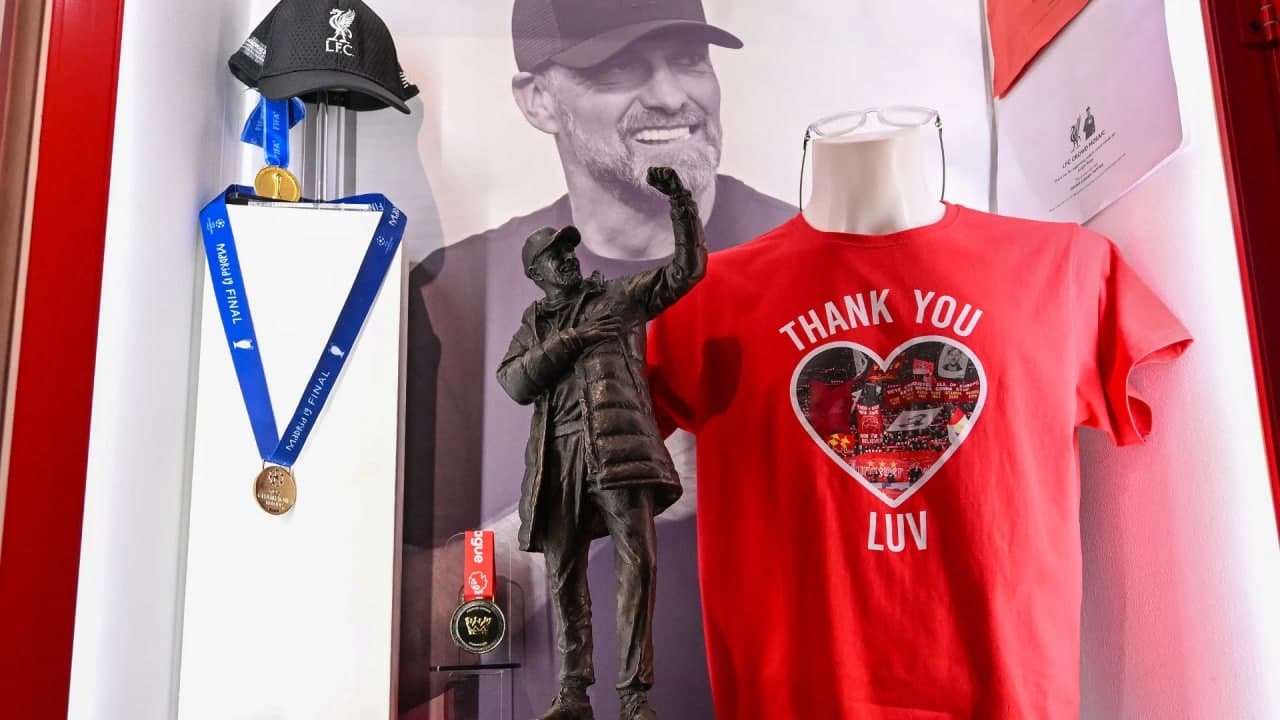 Jurgen Klopp tribute unveiled 11 years after his Anfield arrival