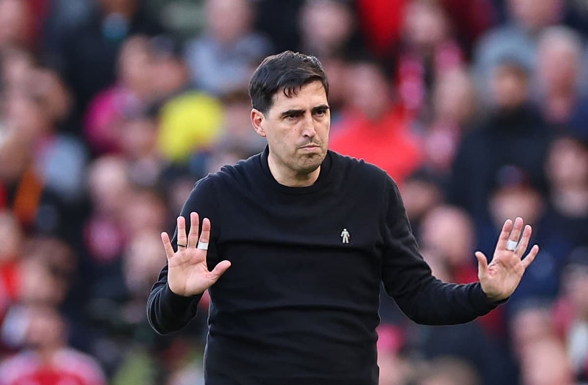 Iraola criticises Gravenberch's red card in Liverpool's 3-0 defeat to Man City