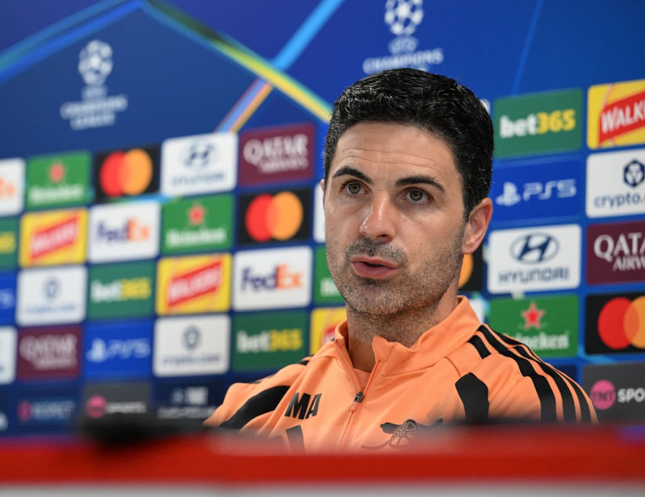 Arteta warns Arsenal of tough test against Lille in Champions League