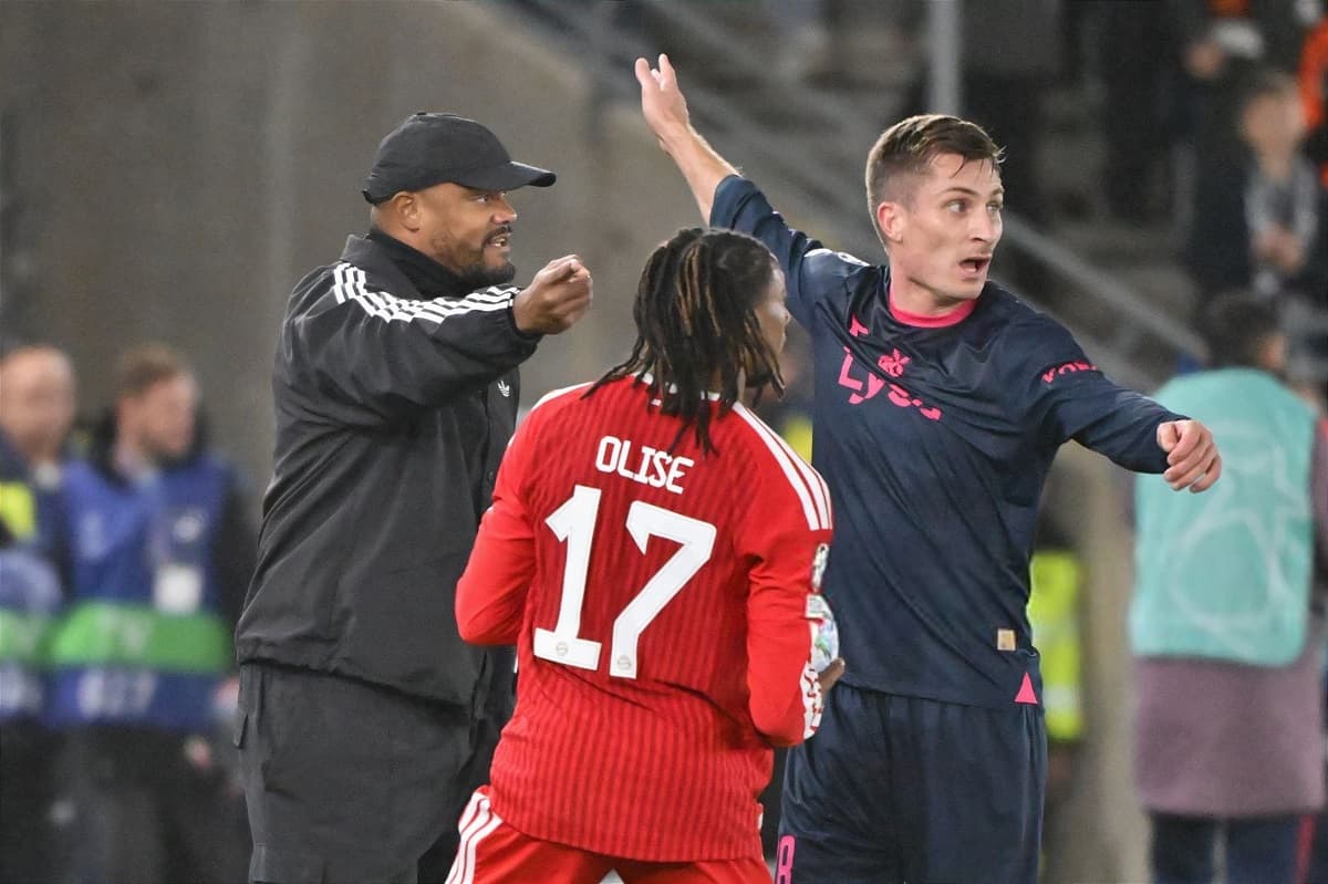 Kompany slams Olise’s 'incredibly stupid' red card