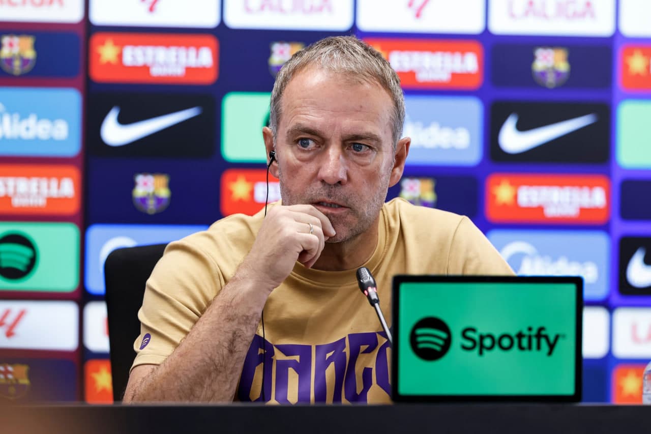Flick embraces Barcelona’s demanding schedule without complaints