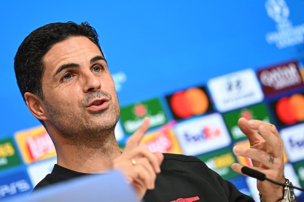 Arteta says Champions League heartbreak still fuels Arsenal ambition