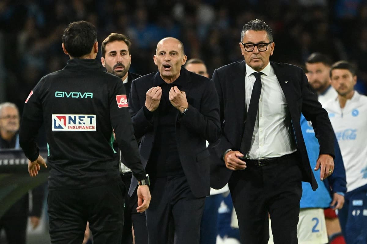 Allegri furious after Napoli draw over Champions League controversy