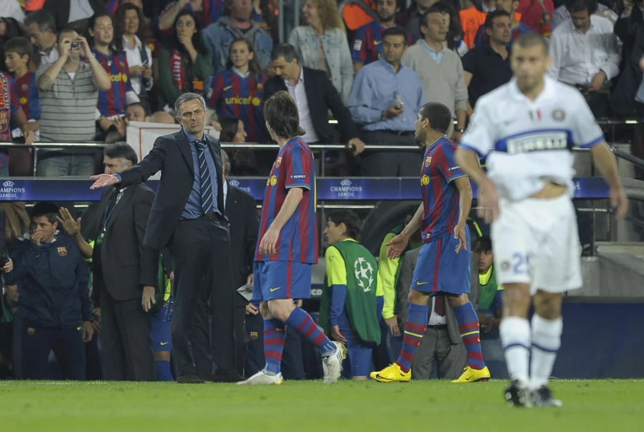 Jose Mourinho vs Barcelona: All Matches, Results and Record